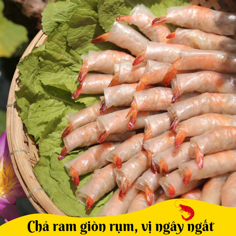 chả ram tôm đất giá sỉ